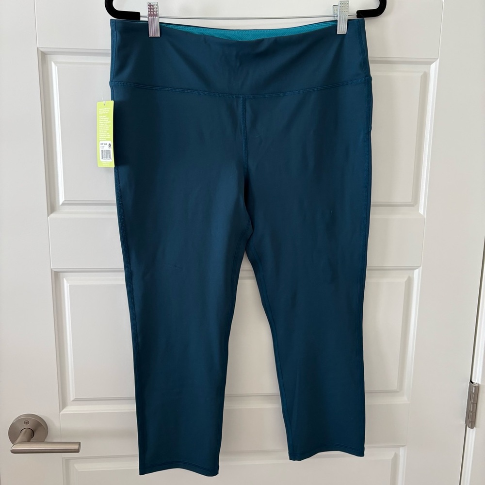 Tek Gear Marina Sport Teal Women's Capris Size XL